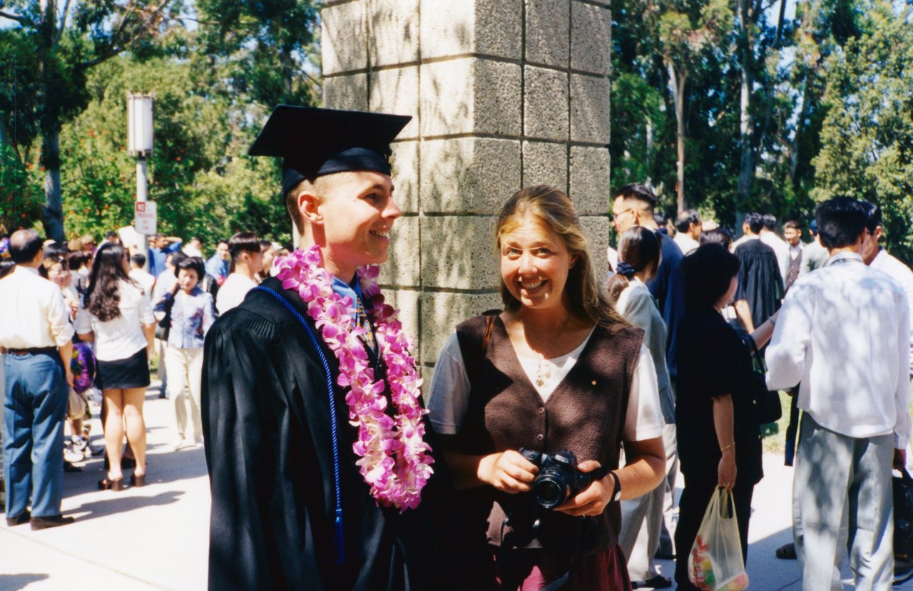 Daves graduation from UC Irvine 2